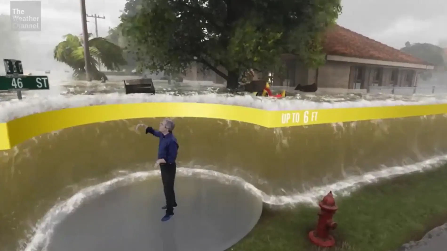 La simulación viral que muestra lo que pasará cuando el huracán Milton toque tierra en Florida La simulación viral que muestra lo que pasará cuando el huracán Milton toque tierra en Florida