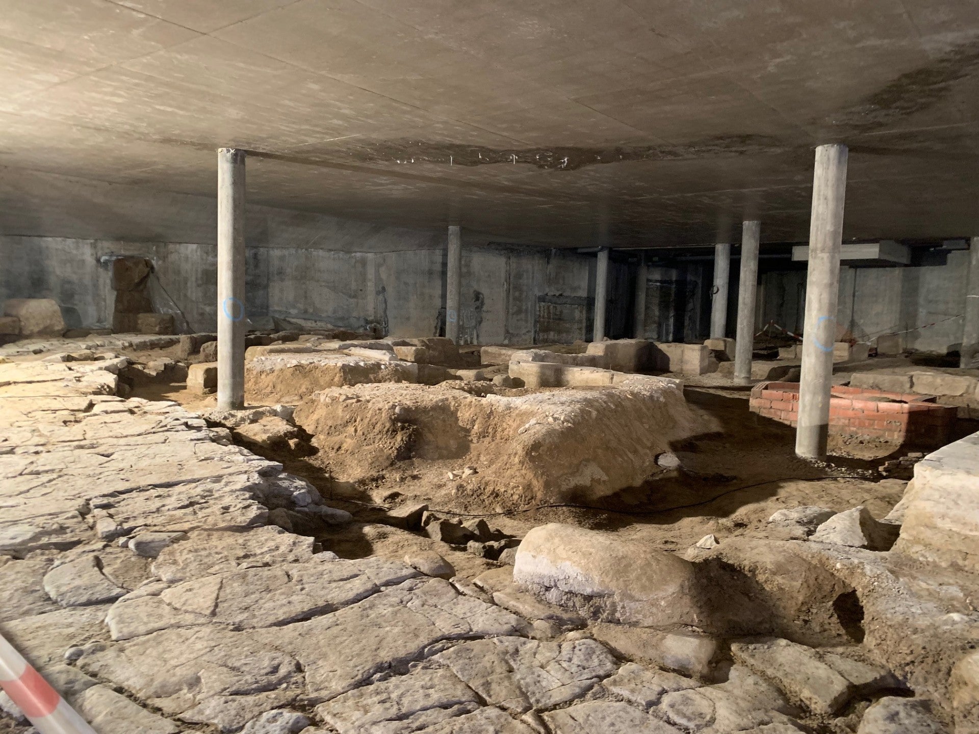 El yacimiento del Círculo Católico en Huesca será visitable en 2026 El yacimiento del Círculo Católico en Huesca será visitable en 2026