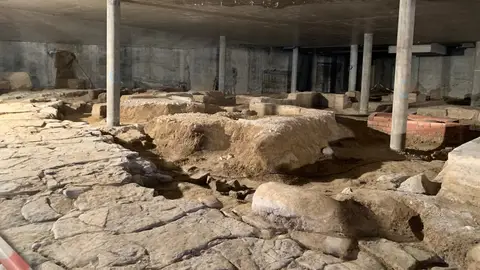 El yacimiento del Círculo Católico en Huesca será visitable en 2026 El yacimiento del Círculo Católico en Huesca será visitable en 2026