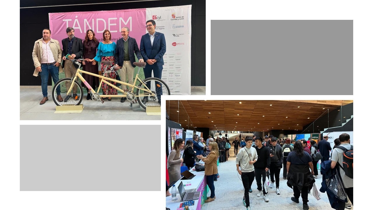Una treintena de empresas segovianas ofertan 210 puestos de trabajo en TÁNDEM Una treintena de empresas segovianas ofertan 210 puestos de trabajo en TÁNDEM