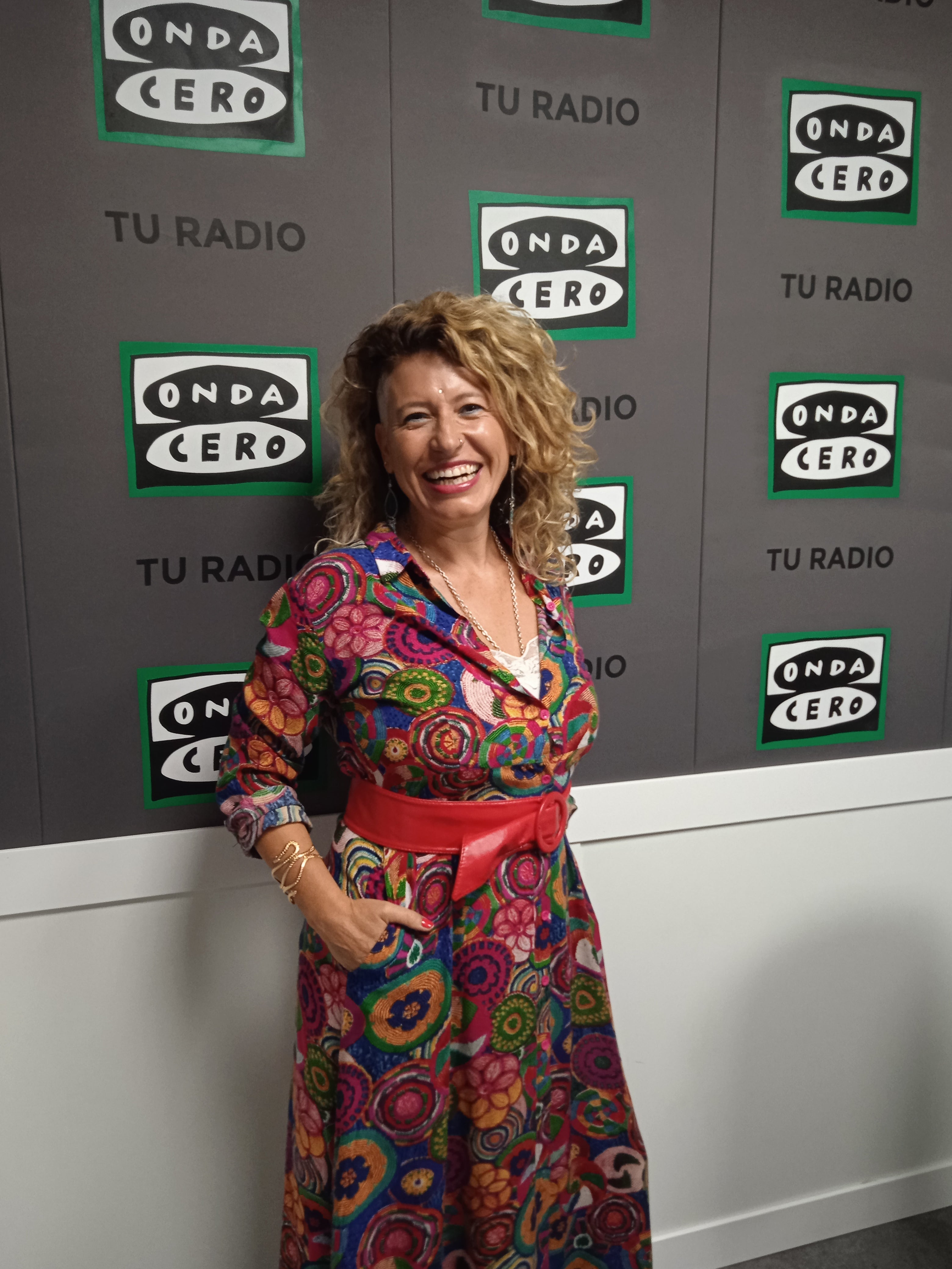 Inma Sáez en la Cadena de Teruel Inma Sáez en la Cadena de Teruel
