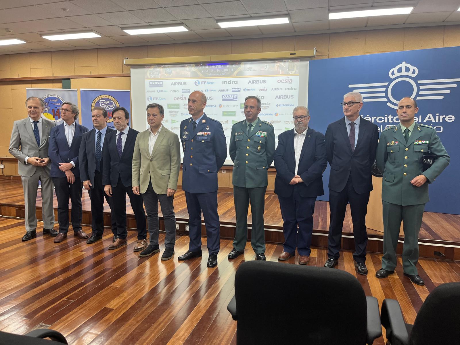 El Ala 14 de la Base Aérea reconocerá a la ciudad de Albacete El Ala 14 de la Base Aérea reconocerá a la ciudad de Albacete