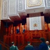 Fernando Clavijo, presidente del Gobierno de Canarias en su ultima visita a Marruecos