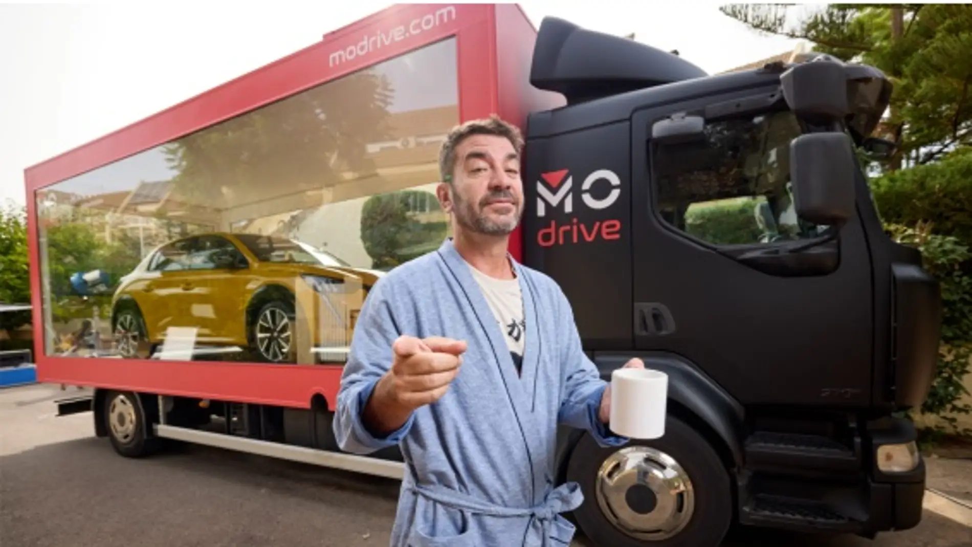 Arturo Valls, imagen de marca de Modrive (Marcos Automoción). Arturo Valls, imagen de marca de Modrive (Marcos Automoción).