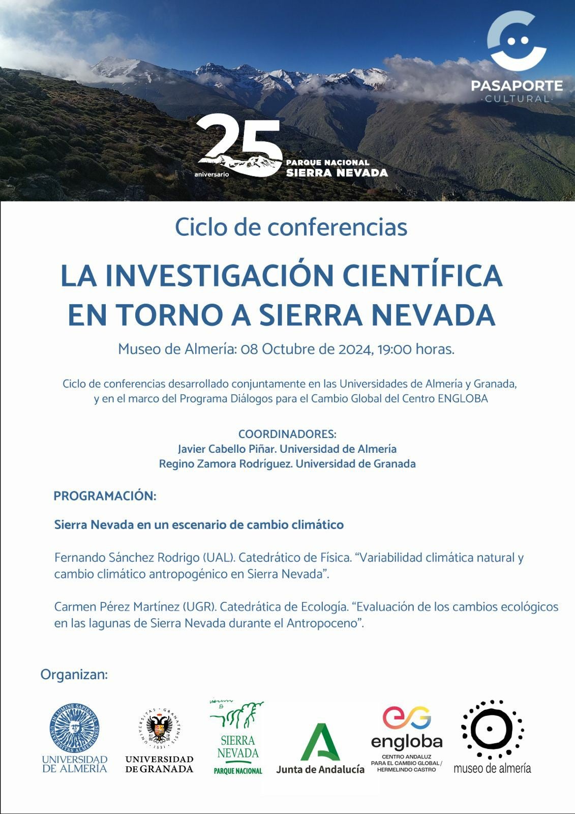 25 aniversario de Sierra Nevada como Parque Nacional 25 aniversario de Sierra Nevada como Parque Nacional