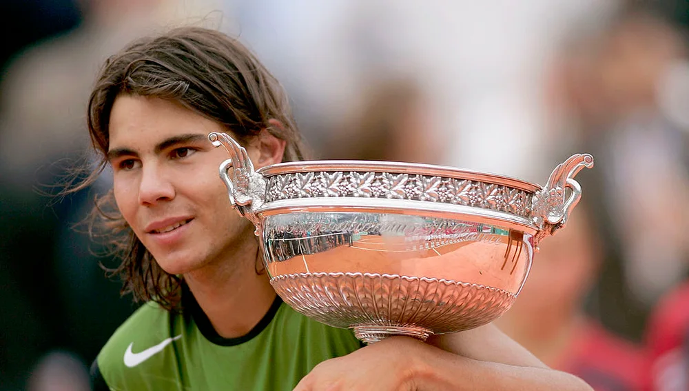Rafa Nadal gana Roland Garros en 2005 Rafa Nadal gana Roland Garros en 2005