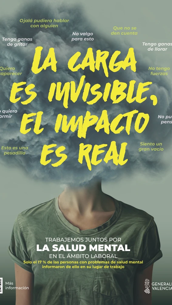 Campaña de la Generalitat por la salud mental. Campaña de la Generalitat por la salud mental.