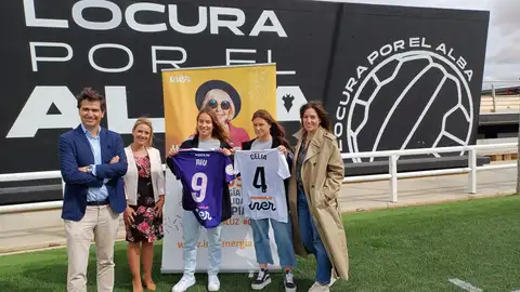 INER Energía ha presentado su patrocinio en la camiseta del CD Alba Fundación Femenino INER Energía ha presentado su patrocinio en la camiseta del CD Alba Fundación Femenino