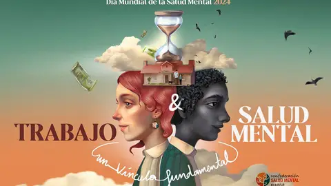 Cartel del día Mundial de la Salud Mental Cartel del día Mundial de la Salud Mental