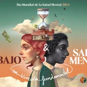 Cartel del día Mundial de la Salud Mental Cartel del día Mundial de la Salud Mental