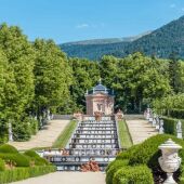 Las obras de la fuente de la Cascada, de los jardines del Palacio de la Granja, concluirán en 2016