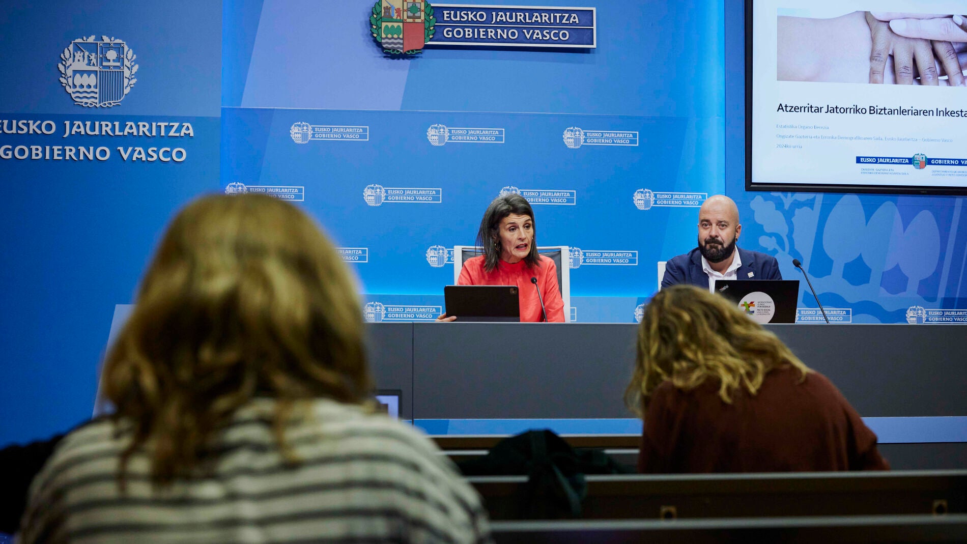 Foto fija de la poblacion migrante de Euskadi 