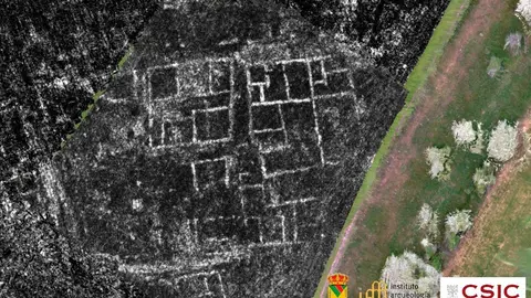 Investigadores del Instituto de Arqueología de Mérida desvelan la trama urbana de la ciudad vacceo-romana de Saldaña .