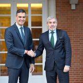 Pedro Sánchez y Fernando Clavijo Canarias