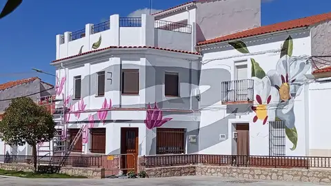 La localidad cacereña de Salorino decorará su plaza principal con un mural monumental de la artista gallega Lula Goce La localidad cacereña de Salorino decorará su plaza principal con un mural monumental de la artista gallega Lula Goce