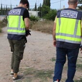 Agentes de la Policía Nacional en una de sus actuaciones