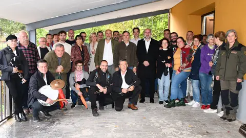 El vicepresidente de la Junta, José Luis Martínez Guijarro, este martes en Vega del Codorno El vicepresidente de la Junta, José Luis Martínez Guijarro, este martes en Vega del Codorno