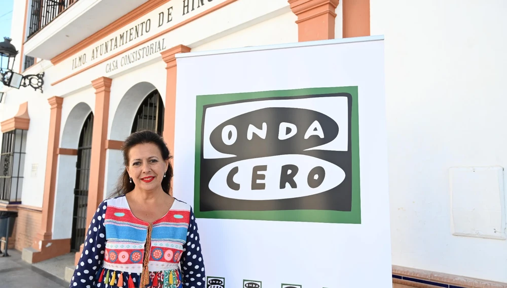 La alcaldesa de Hinojos, Joaquina del Valle. La alcaldesa de Hinojos, Joaquina del Valle.