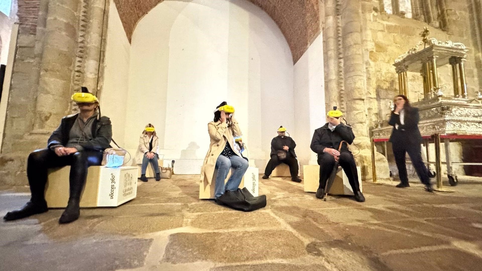 La nueva visita de la Catedral de Plasencia incluye un sistema de audioguías con QR o una experiencia virtual 360 La nueva visita de la Catedral de Plasencia incluye un sistema de audioguías con QR o una experiencia virtual 360