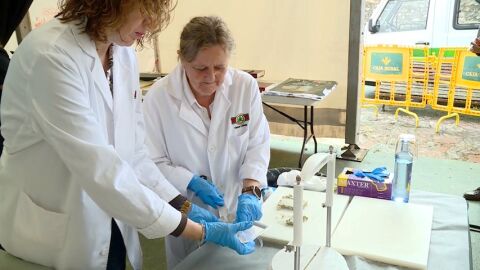 Isabel Marcos Cuervo-Arango en las instalaciones de la DOP Cabrales