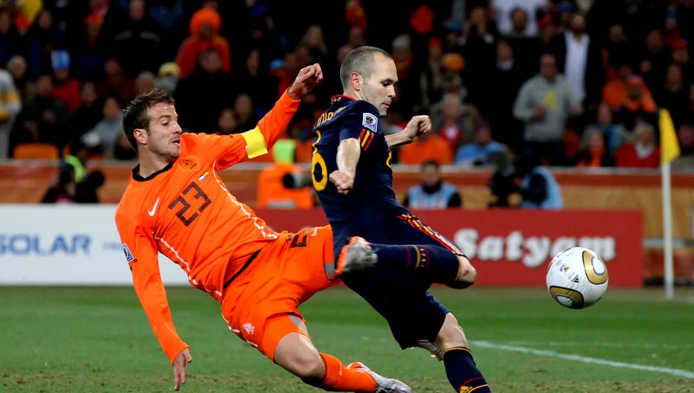 Imagen del gol de Andrés Iniesta en la final del Mundial 2010 Imagen del gol de Andrés Iniesta en la final del Mundial 2010