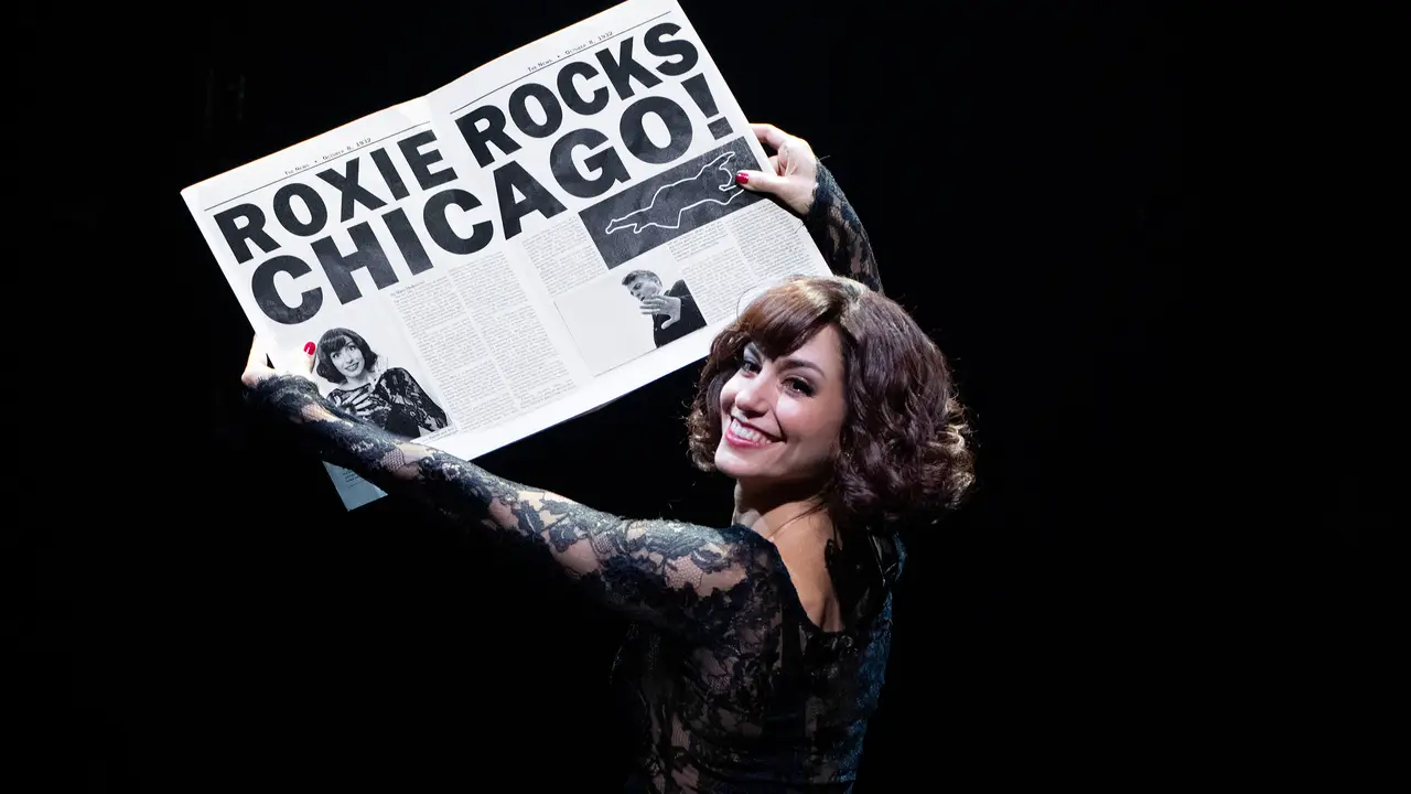 Silvia Álvarez es Roxie Hart en el musical Chicago Silvia Álvarez es Roxie Hart en el musical Chicago
