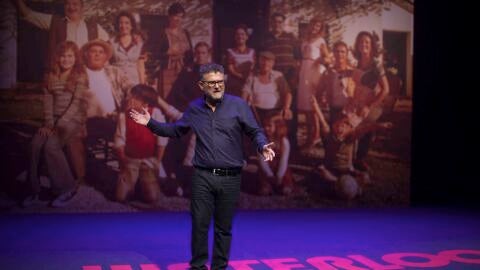 Carles Alberola en el mon&oacute;logo 'Waterloo'.