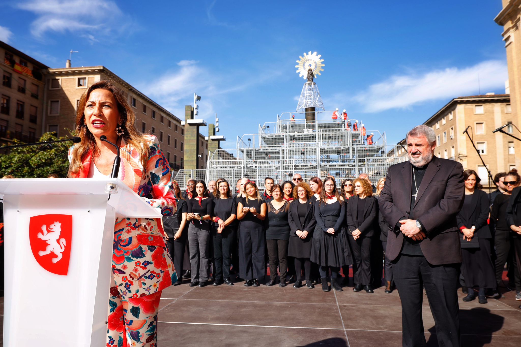Todo listo para el fin de semana grande de las fiestas del Pilar de Zaragoza Todo listo para el fin de semana grande de las fiestas del Pilar de Zaragoza