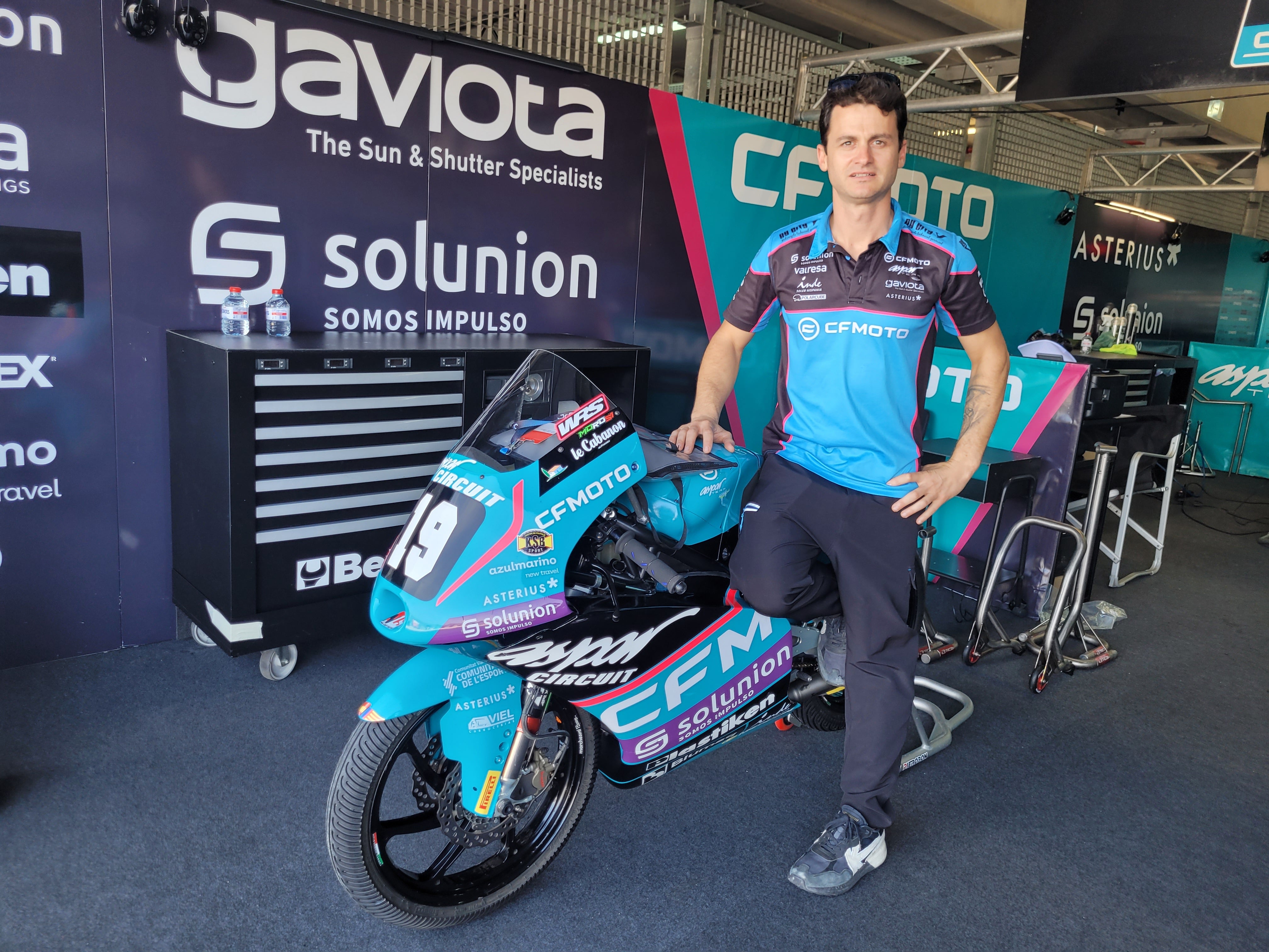 Sergio Gadea: "El Aspar Team cuenta con todo para formar a grandes Campeones del Mundo" Sergio Gadea: "El Aspar Team cuenta con todo para formar a grandes Campeones del Mundo"