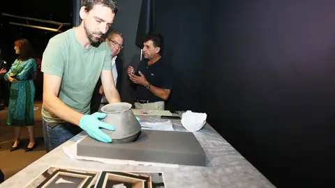 Empieza el desmontaje de la exposición sobre los primeros reinos de Europa Empieza el desmontaje de la exposición sobre los primeros reinos de Europa