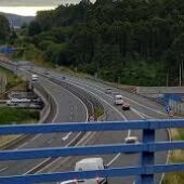 Imagen de uno de las autovías (AG-56) que serán rescatadas. Xunta