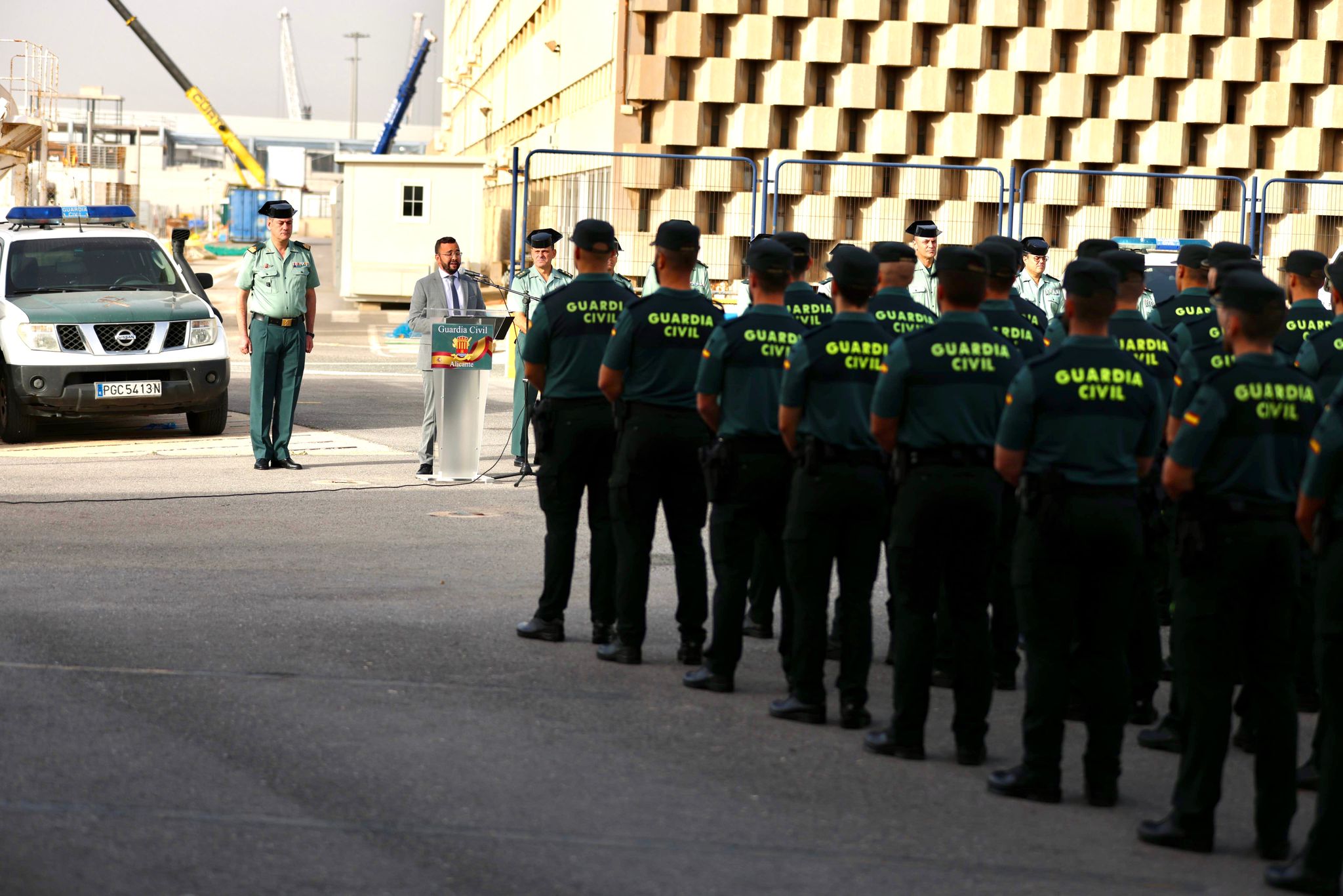 La provincia de Alicante recibe a 124 agentes alumnos de la Guardia Civil La provincia de Alicante recibe a 124 agentes alumnos de la Guardia Civil