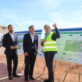 Visita a Sagunto del secretario de Estado de Movilidad y Transportes, José Antonio Santano, con motivo del anuncio de la nueva estación para Alta Velocidad