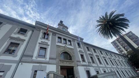 Vista de la Audiencia de A Coru&ntilde;a en la antigua F&aacute;brica de Tabacos