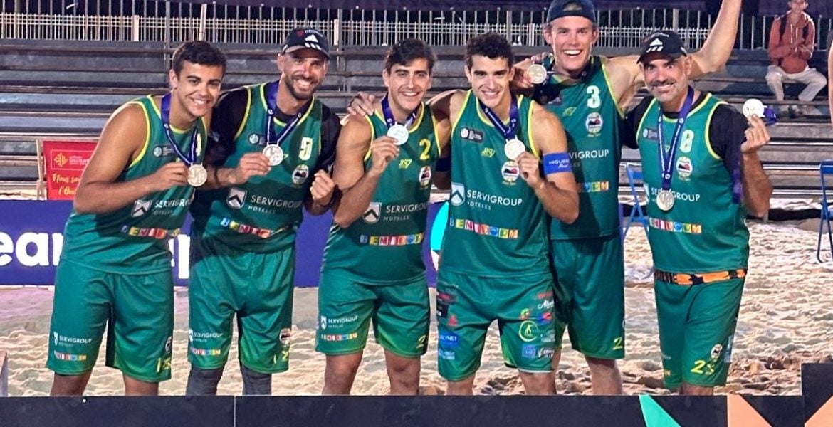 El Voley Playa Poniente Benidorm, plata en el Campeonato de Europa El Voley Playa Poniente Benidorm, plata en el Campeonato de Europa