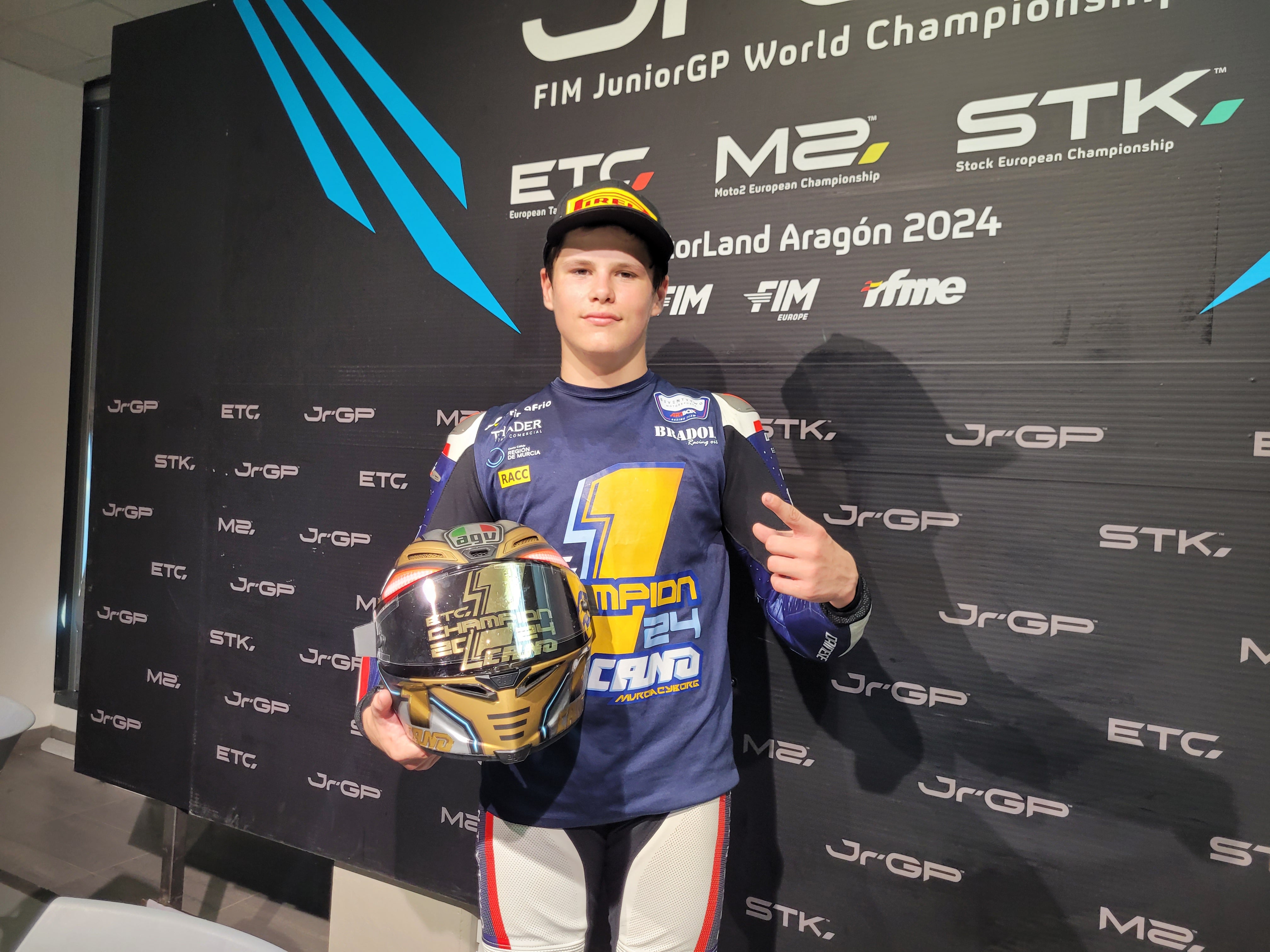 Carlos Cano, ganador de la European Talent Cup: "Cuando te llama Emilio Alzamora piensas que es la oportunidad de tu vida" Carlos Cano, ganador de la European Talent Cup: "Cuando te llama Emilio Alzamora piensas que es la oportunidad de tu vida"