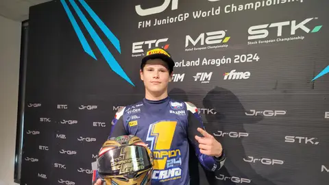 Carlos Cano, ganador de la European Talent Cup Carlos Cano, ganador de la European Talent Cup