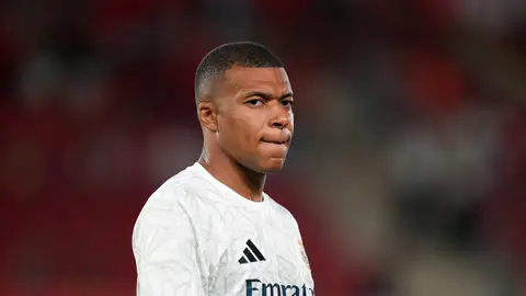 Kylian Mbappé durante un partido del Real Madrid Kylian Mbappé durante un partido del Real Madrid