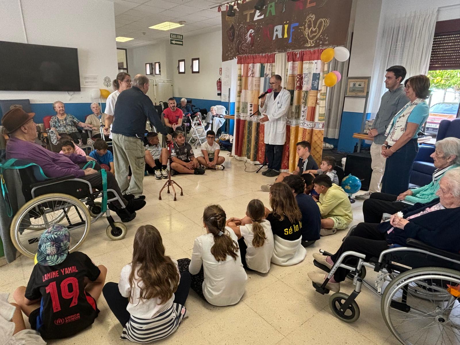 Alumnos de quinto de primaria de Almassora se forman en conducción de personas mayores Alumnos de quinto de primaria de Almassora se forman en conducción de personas mayores