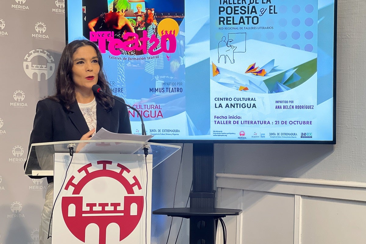 La Universidad Popular inicia su programa cultural en Mérida con talleres de literatura, poesía y teatro además de un concierto didáctico La Universidad Popular inicia su programa cultural en Mérida con talleres de literatura, poesía y teatro además de un concierto didáctico