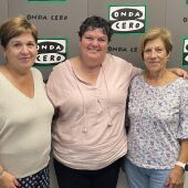 Elvira López y Valentina Márquez de Ágora en Onda Cero Marina Baixa con Marta Llinares.