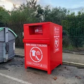 Uno de los contenedores Uno de los contenedores