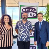 Natalia Santana, Dtra. Gral. de Infecar, Sergio Miró y Zoilo Alemán, presidente de la Asociación Canaria de la Industria MICE Natalia Santana, Dtra. Gral. de Infecar, Sergio Miró y Zoilo Alemán, presidente de la Asociación Canaria de la Industria MICE