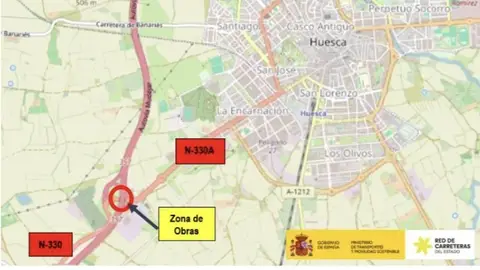Comienzan las obras en la A-23 que afectarán al tráfico durante seis meses Comienzan las obras en la A-23 que afectarán al tráfico durante seis meses