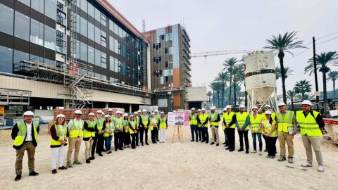 Obras del Palacio de justicia de Alzira