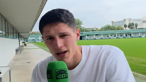 Sergi Altimira, durante la entrevista en Más de Uno Sevilla. Sergi Altimira, durante la entrevista en Más de Uno Sevilla.