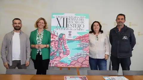 Foto de familia en la presentación de la semana del Pescado del Estero Foto de familia en la presentación de la semana del Pescado del Estero
