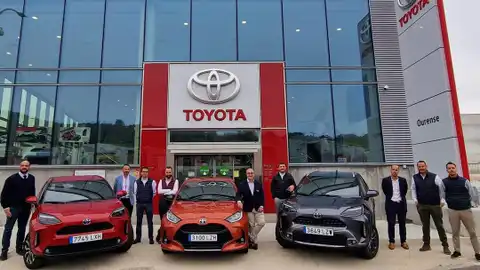 Toyota Ourense celebra seu 15º aniversario Toyota Ourense celebra seu 15º aniversario