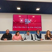 Rolda de prensa do grupo provincial do Psoe en Ourense Rolda de prensa do grupo provincial do Psoe en Ourense