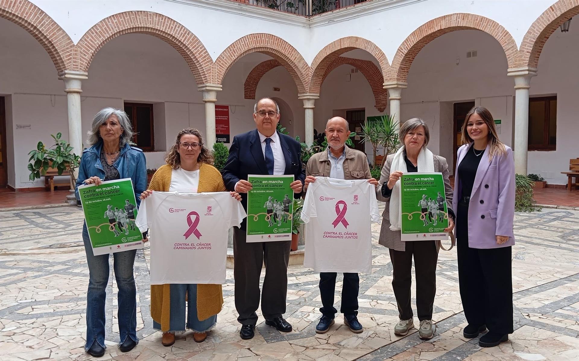 La X Caminata Solidaria contra el Cáncer de Zafra se celebra el sábado 19 de octubre La X Caminata Solidaria contra el Cáncer de Zafra se celebra el sábado 19 de octubre